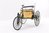 Benz Patent-Motorwagen Typ 1 Modell mit Glasvitrine | Das erste Automobil (1885-1886) im Maßstab 1:8