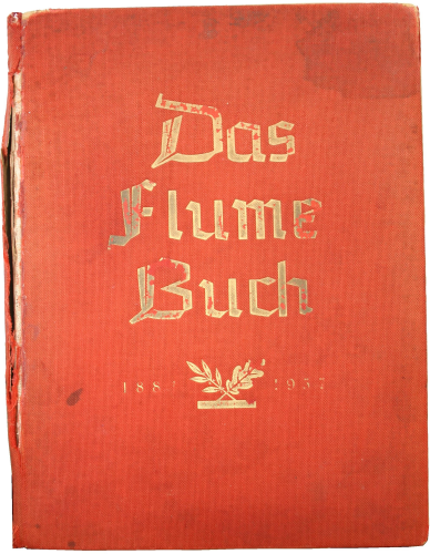 Das FLUME Buch 1887-1937 GEBRAUCHT